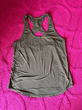 Hylete Olive Green Racerback Tank